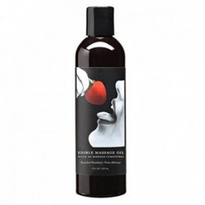 Hemp Seed Strawberry Edible Massage Oil Valgomas masažo aliejus 237ml