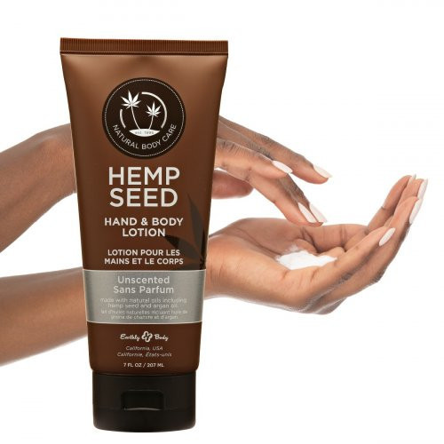 Hemp Seed Unscented Hand & Body Lotion Bekvapis rankų ir kūno losjonas 207ml