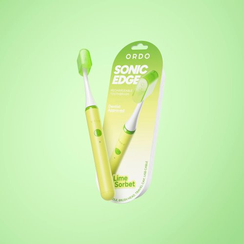 ORDO Sonic Edge Rechargeable Toothbrush Elektrinis dantų šepetėlis Paradise Pink