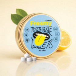 Fresmy Lemon Toothpaste Tablets Dantų pastos tabletės 30 tabs