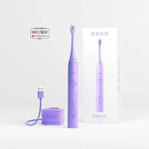 ORDO Sonic+ Toothbrush Elektrinis dantų šepetėlis Pearl Violet