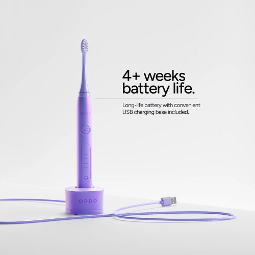 ORDO Sonic+ Toothbrush Elektrinis dantų šepetėlis Pearl Violet