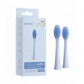ORDO Sonic Kids Battery - Brush Heads Maināmās zobu birstes uzgaļi 2vnt