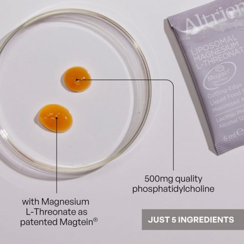 Altrient Liposomal Magnesium L-Threonate Liposominis magnio L-Treonatas 30x6ml
