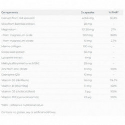 One Nutrition Pure Radiance Maisto papildas plaukams, odai ir nagams 60 kapsulių