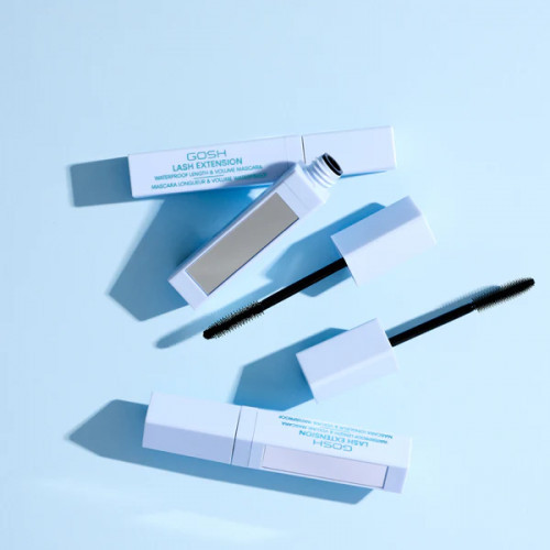 GOSH Copenhagen Lash Extension Mascara Waterproof Vandeniui atsparus blakstienų tušas 10ml