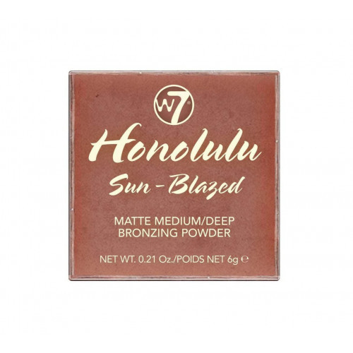 W7 Cosmetics Honolulu Bronzing Powder Bronzuojanti veido pudra 6g