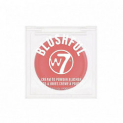 W7 Cosmetics Blushful Cream To Powder Blusher Kreminiai skaistalai 6g
