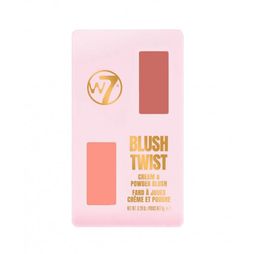 W7 Cosmetics Blush Twist Duo Blusher Skaistalų duetas 8g