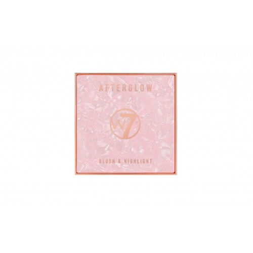 W7 Cosmetics Afterglow Blush & Highlight Skaistalų ir švytėjimo suteikianti paletė 5g
