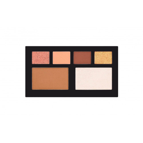 W7 Cosmetics Tropical Escape Face & Eye Palette Akių šešėlių ir bronzantų paletė 1 vnt.