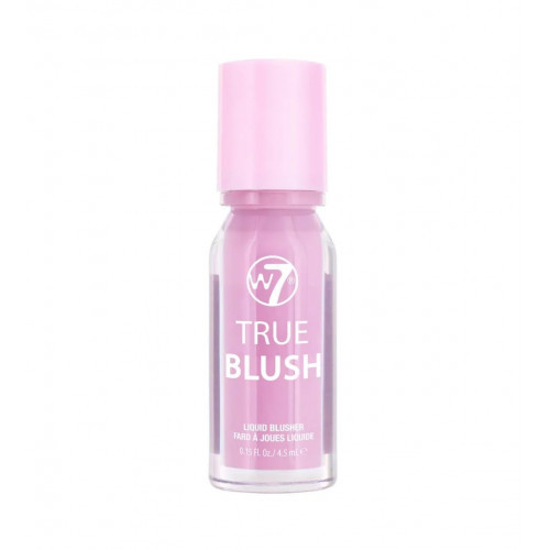 W7 Cosmetics True Blush Dewy Liquid Blusher Skysti skaistalai 4.5ml