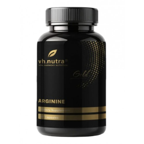 Vitalharmony Arginine Maisto papildas L-arginino amino rūgštis 90 kapsulių