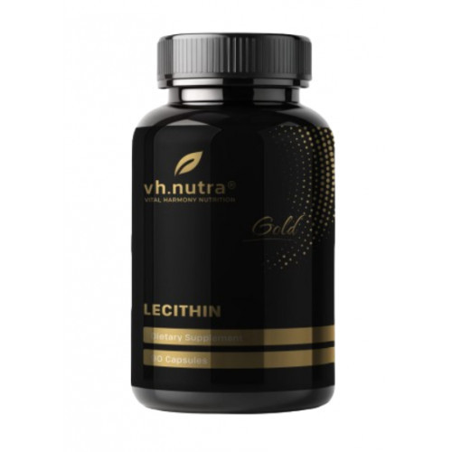 Vitalharmony Lecithin Dietary Supplement Maisto papildas lecitinas 90 kapsulių
