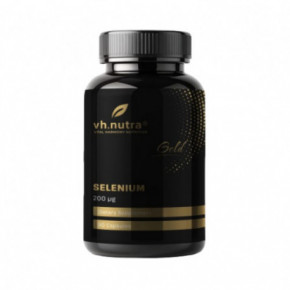 Vitalharmony Selenium 200 + Vitamin E Uztura bagātinātājs selēns ar E vitamīnu 90 kapsulas