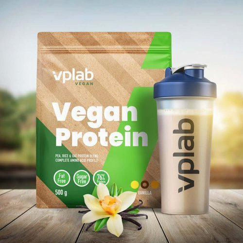 VPLab Nutrition Vegan Protein Augalinės kilmės baltymų kompleksas 500g