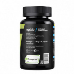 VPLab Nutrition Creatin 100% Creapure® Maisto papildas kreatino monohidratas 90 kapsulių