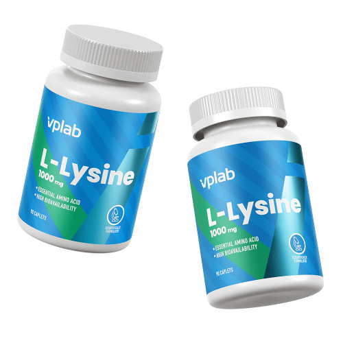 VPLab Nutrition L-Lysine Maisto papildas L-lizinas 90 kapsulių
