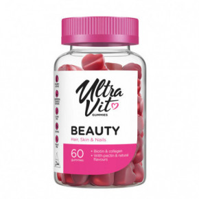 VPLab Nutrition UltraVit Gummies Beauty Maisto papildas plaukams, odai ir nagams 60 guminukų