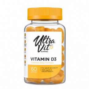 VPLab Nutrition UltraVit Gummies Vitamin D Uztura bagātinātājs 60 Košļājamās tabletes