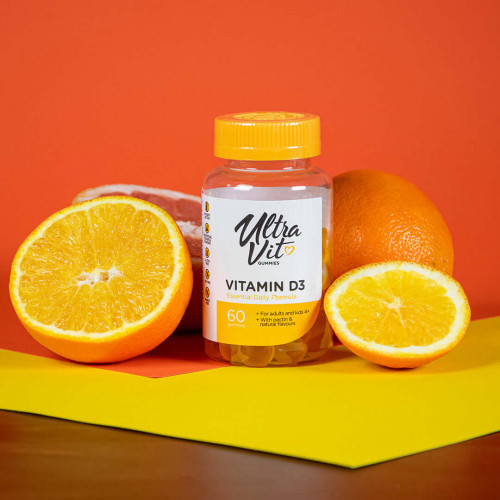 VPLab Nutrition UltraVit Gummies Vitamin D Maisto papildas 60 guminukų