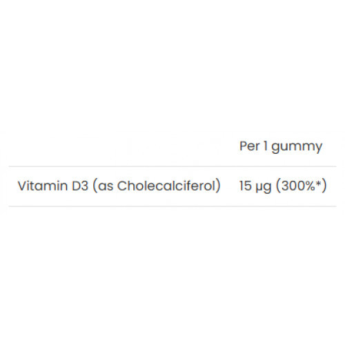 VPLab Nutrition UltraVit Gummies Vitamin D Maisto papildas 60 guminukų
