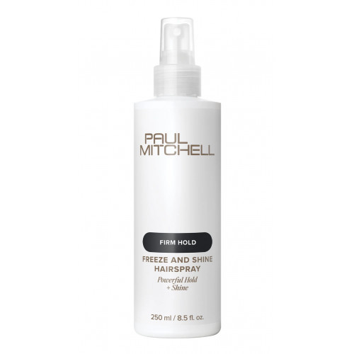 Paul Mitchell Freeze and Shine Super Spray Stiprios fiksacijos neaerozolinis lakas 250ml