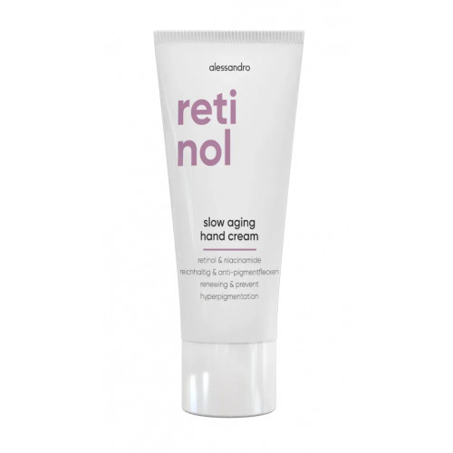 Alessandro Retinol Slow Aging Hand Cream Senėjimą lėtinantis rankų kremas 50ml