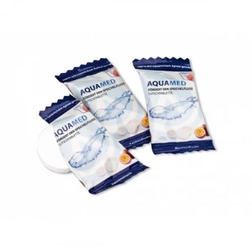 Miradent Aquamed Drops Pastilės sausai burnai su ksilitoliu 26 vnt.