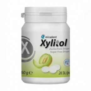 Miradent Xylitol Sugar Free Drops Pastilas ar ksilītu 26 gab.