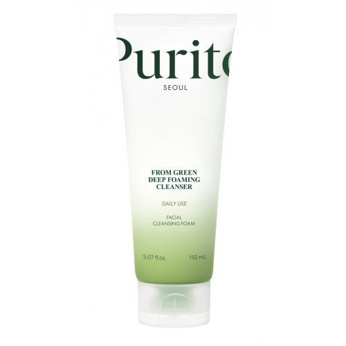 Purito Seoul From Green Deep Foaming Cleanser Švelnus veido prausiklis 150ml