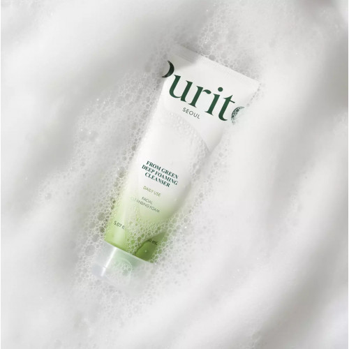 Purito Seoul From Green Deep Foaming Cleanser Švelnus veido prausiklis 150ml