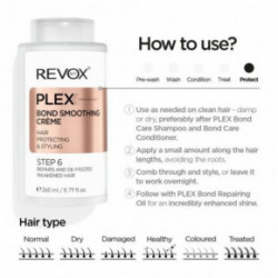 Revox B77 Plex Bond Care Smoothing Creme. Step 6 Glotninamasis plaukų kremas 260ml
