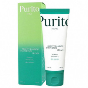 Purito Seoul Mighty Bamboo Panthenol Cream Intensyviai odos barjerą atstatantis veido kremas 100ml