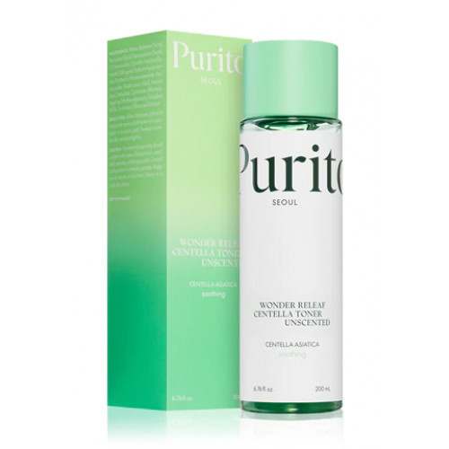 Purito Centella Unscented Toner Bekvapis veido tonikas 200ml