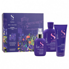 AlfaParf Milano SDL Holiday Blonde Gift Set Komplekt blondeeritud juustele