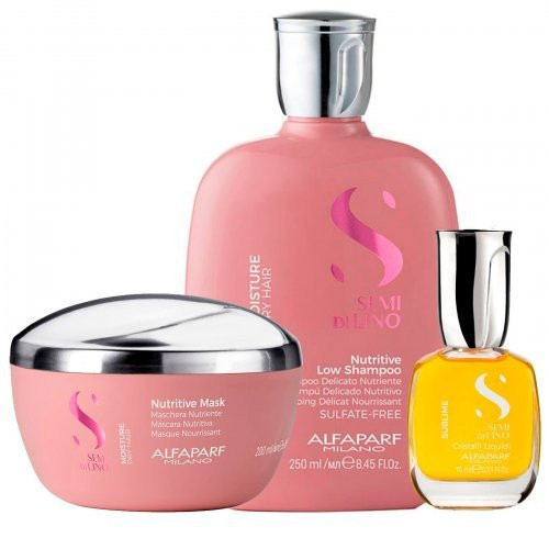 AlfaParf Milano SDL Moisture Set Rinkinys sausiems plaukams