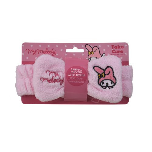 Take Care Hair Bow Headband Žaisminga galvos juosta su kaspinu Hello Kitty