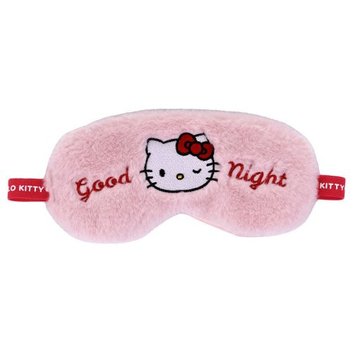 Take Care Night Mask Žaismingi miego akiniai Hello Kitty