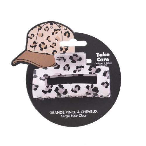 Take Care Large Hair Claw Didelis plaukų segtukas Pink
