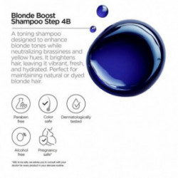Revox B77 Plex Blonde Boost Shampoo. Step 4B Geltonus atspalvius neutralizuojantis šampūnas 260ml