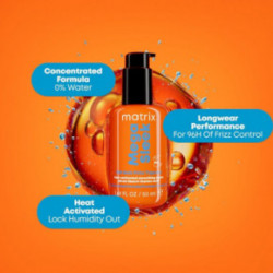 Matrix Mega Sleek 96H Anti-Frizz Topcoat Plaukus glotninatis serumas 50ml
