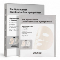 COSRX The Alpha-Arbutin Discoloration Care Hydrogel Mask Gelinė veido kaukė 1 vnt.