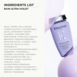 Kérastase Blond Absolu Bain Ultra-Violet Shampoo Žalvarinius atspalvius šalinantis violetinis šampūnas 250ml