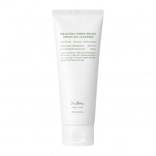 Dr. Althea Green Relief Amino Gel Cleanser Švelnus veido prausiklis 100ml