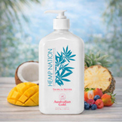 Australian Gold Hemp Nation Tropical Seltzer Kasdienis kūno kremas 535ml