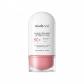 Biodance Invisible Collagen Peptide Sun Fluid SPF50 Lengvas apsauginis kremas nuo saulės 50ml