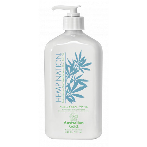 Australian Gold Hemp Nation Aloe & Ocean Water Kasdienis kūno kremas 535ml