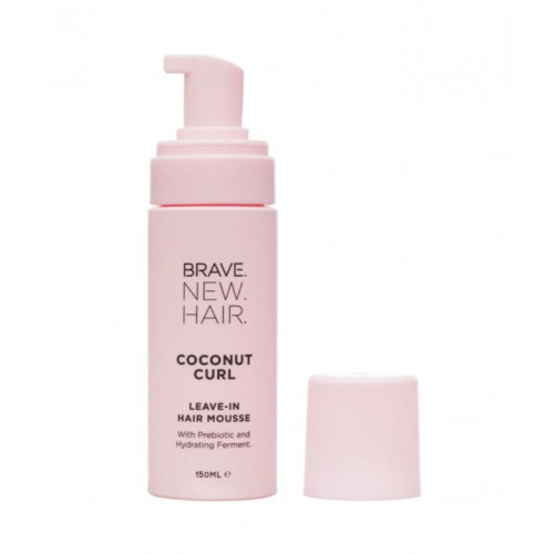 Brave New Hair Coconut Curl Leave-in Hair Mousse Plaukų putos garbanotiems plaukams 150ml