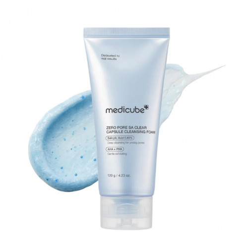 Medicube Zero Pore Sa Clear Capsule Cleansing Foam Veido prausiklis 120g